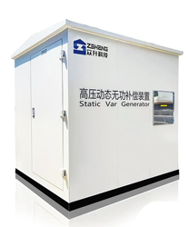 眾升科技高壓動(dòng)態(tài)無(wú)功補(bǔ)償裝置(SVG)，助力南陽(yáng)市廣利匯能新能源有限公司，高效用電！